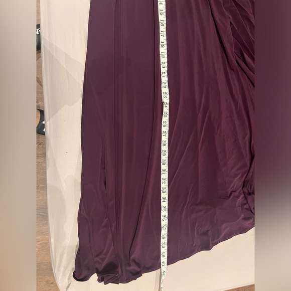 Magenta Coloured Long Formal Dress: Size “12” - Picture 14 of 16
